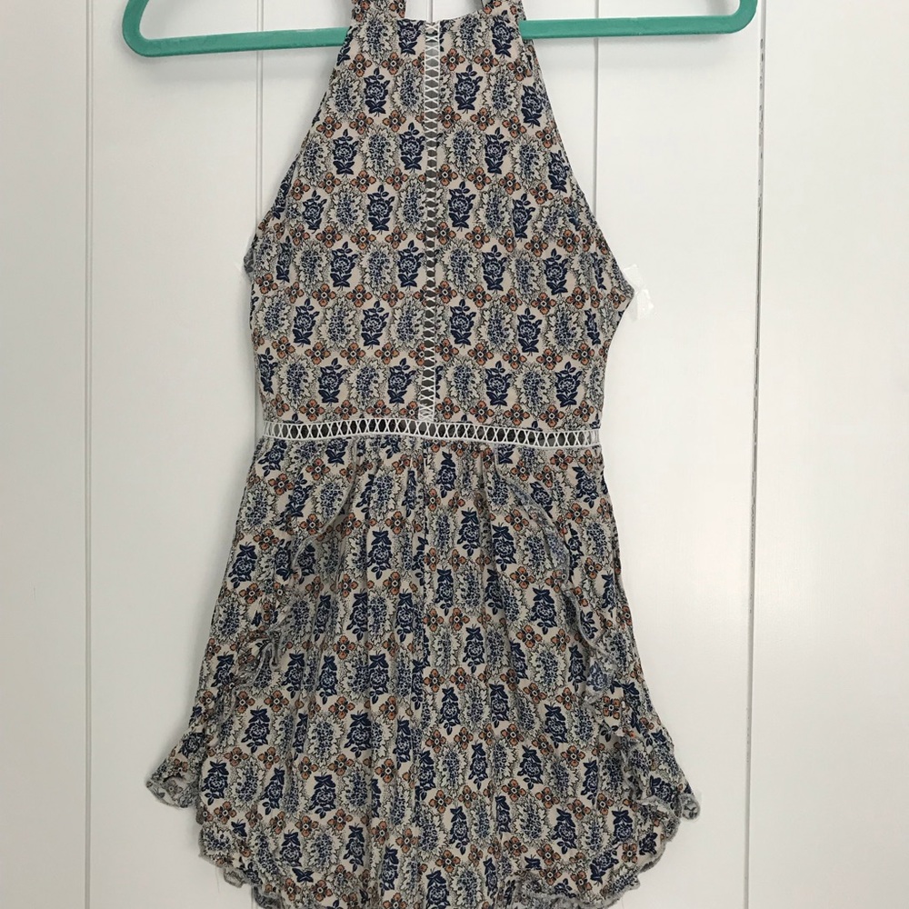 LF halter neck romper